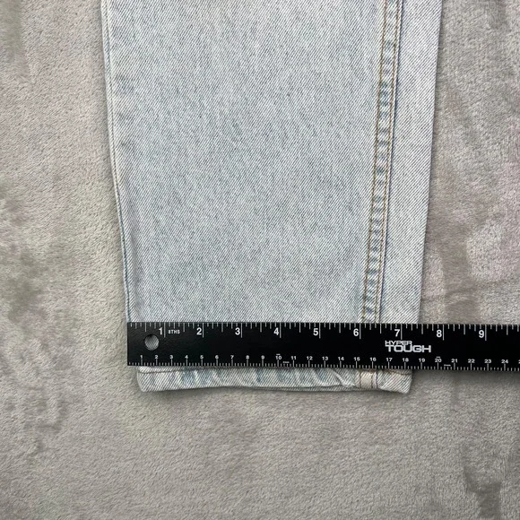 VTG Levis 560 Jeans Women 14 Blue Loose Fit Straight Leg Orange Tab Made in USA - Picture 5 of 10